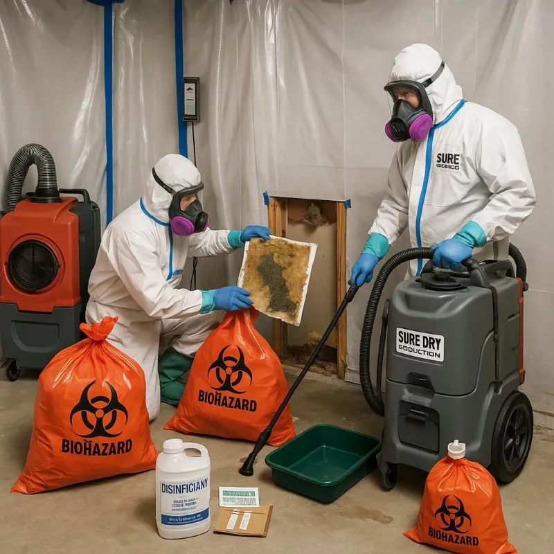 Contaminated Water Handling Protocols process in Aurora County, SD